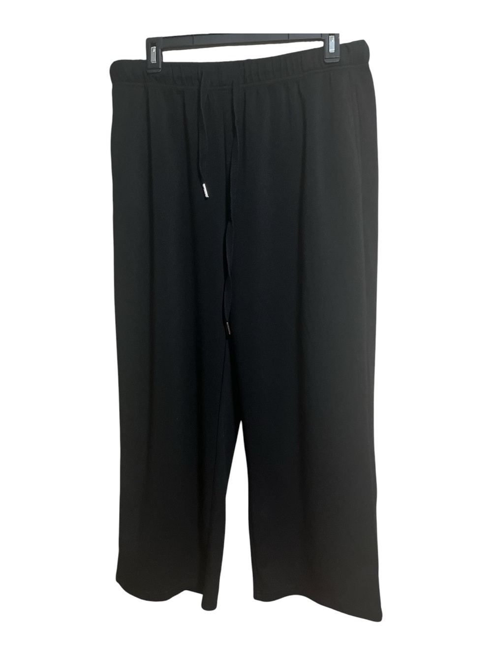 Women’s Wide-Leg Drawstring Pants - Black